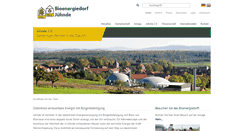 Desktop Screenshot of bioenergiedorf.de